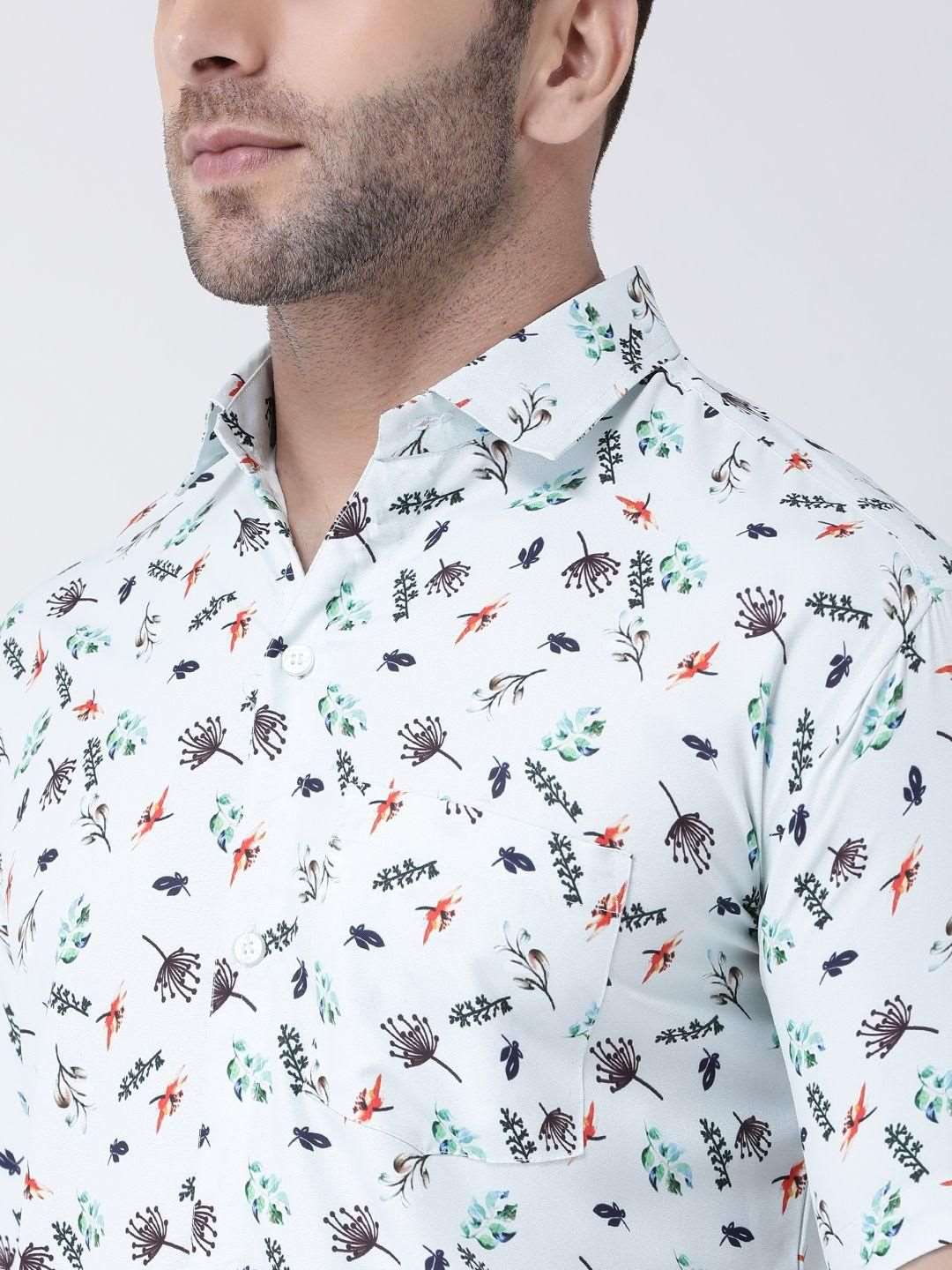 RAIG Printed Half Sleeves Casual Shirts