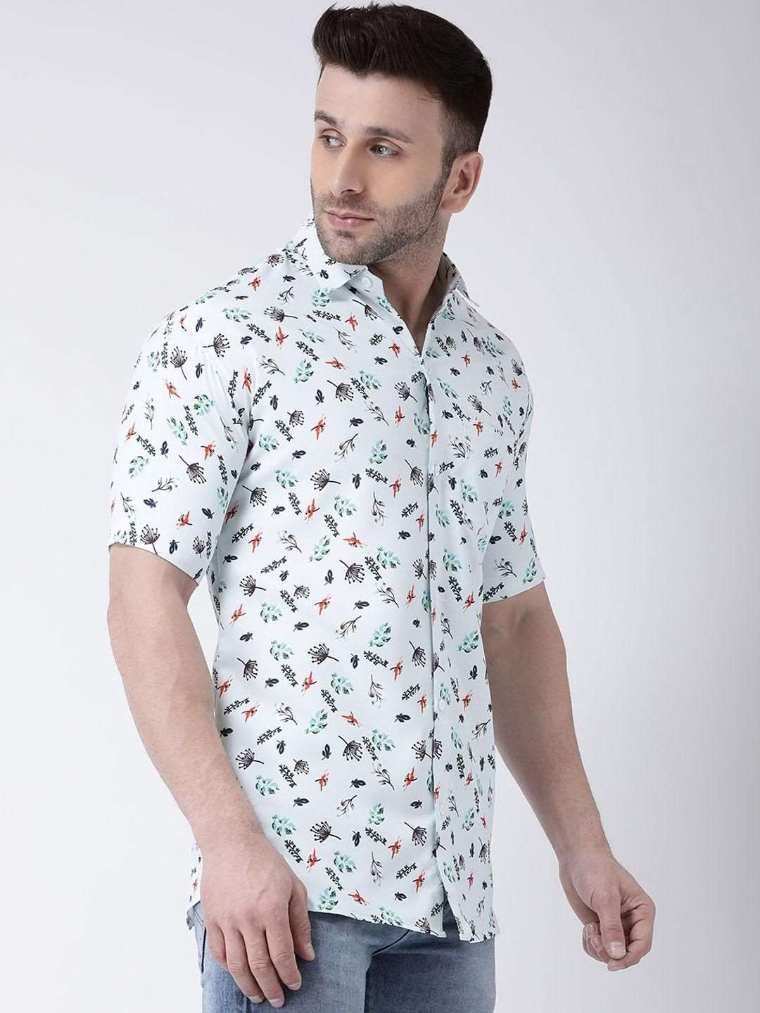 RAIG Printed Half Sleeves Casual Shirts